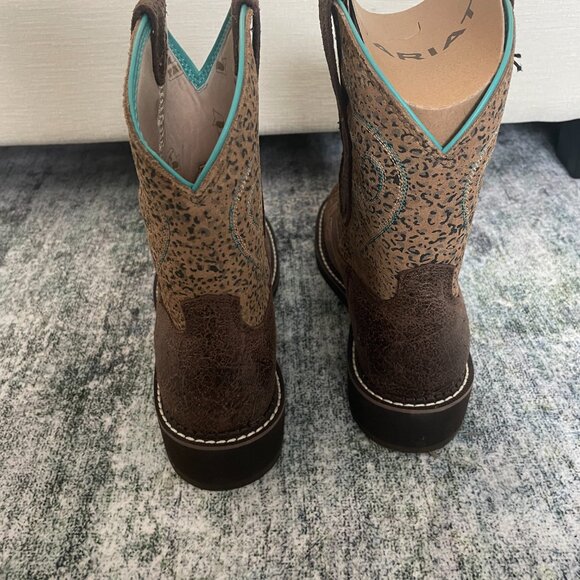 Ariat Womens Fatbaby Heritage Boots Size 10 - Western Riding Horseback Cowboy - Picture 4 of 8